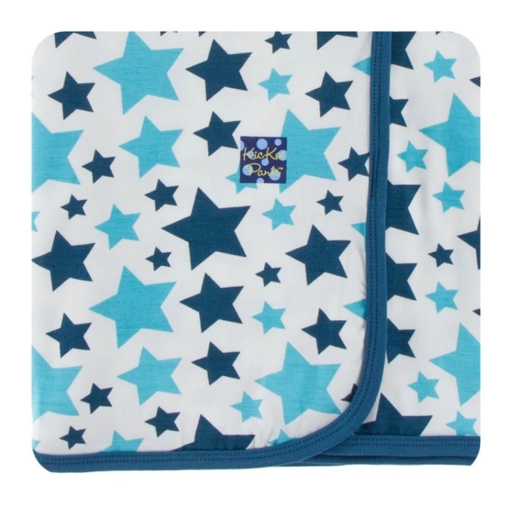 Confetti star swaddle blanket